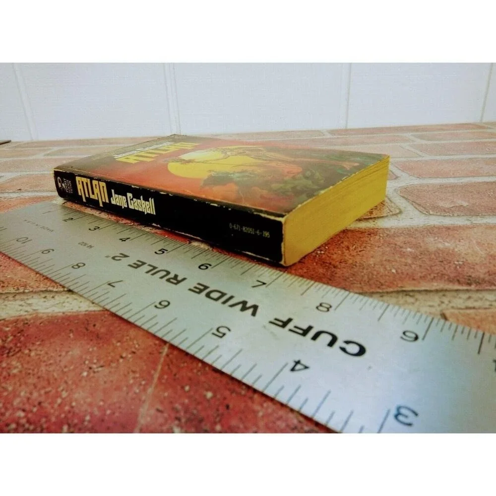 Atlan 1979 PB Jane Gaskell 1st Pocket Vtg‎ Fantasy Atlantis Sword & Sorcery